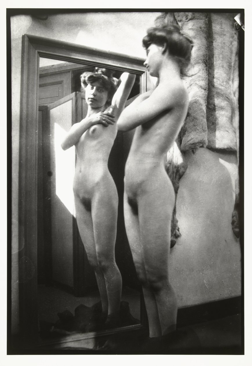 Akt kobiecy przed lustrem autorstwa George Hendrik Breitner