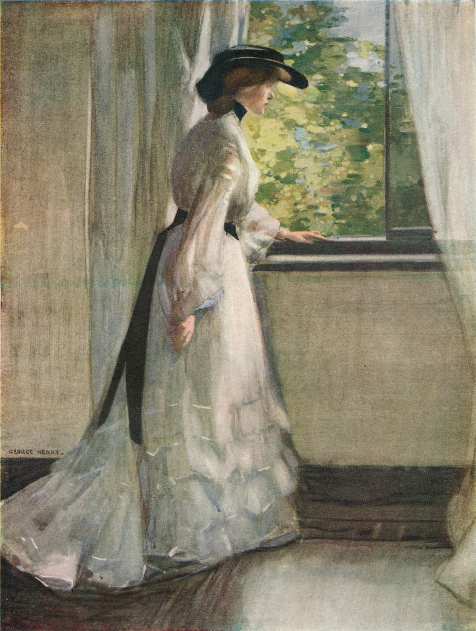 Pod oknem, c1916 autorstwa George Henry