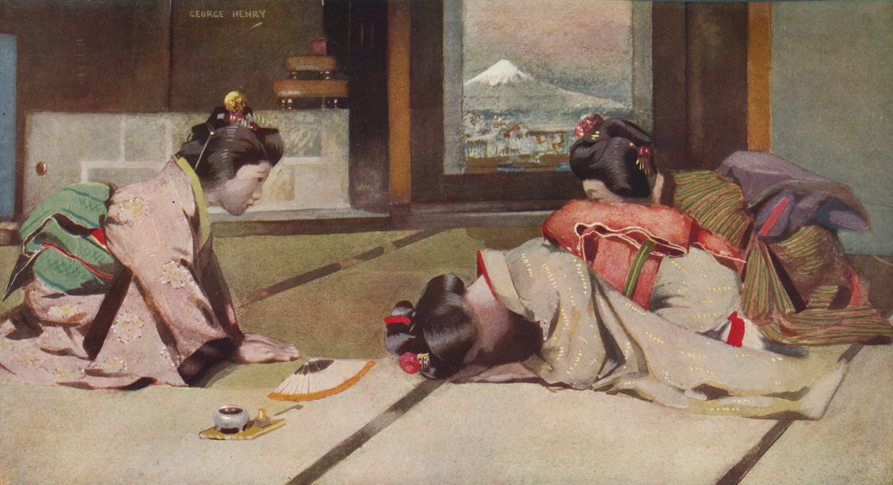 Pozdrowienia, c1915 autorstwa George Henry