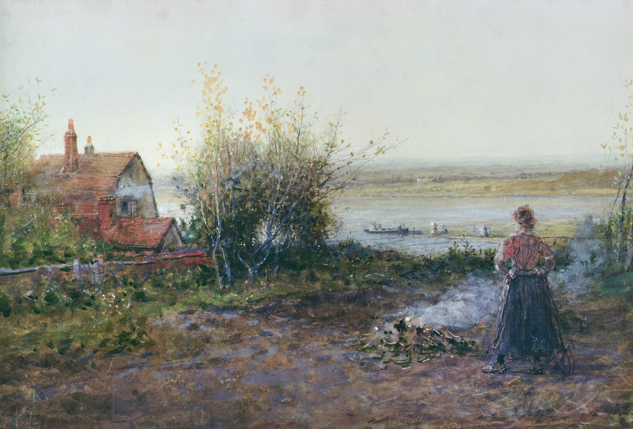Prom Bawdsey, niedaleko Felixstowe autorstwa George Henry Boughton