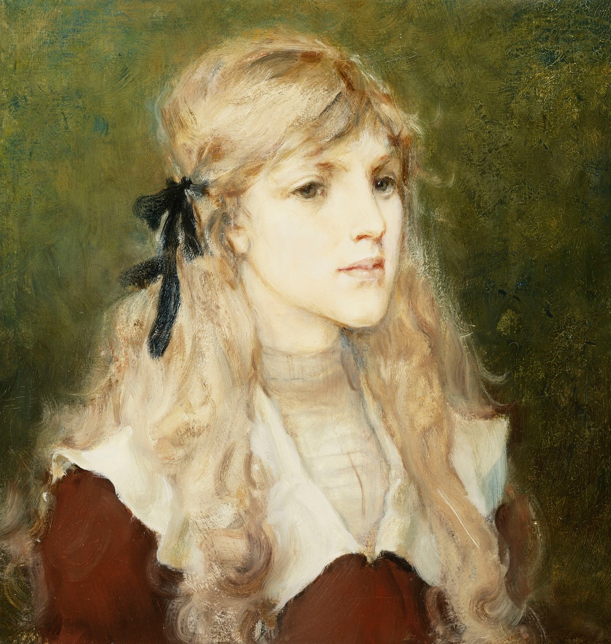 Portret Esme Robb, ok. 1890 autorstwa George Henry Boughton