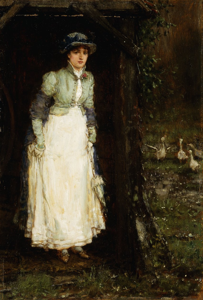 Wiosenne deszcze, autorstwa George Henry Boughton