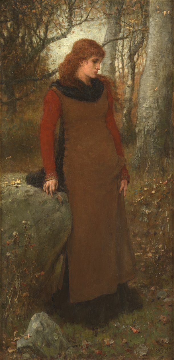 Liść autorstwa George Henry Boughton