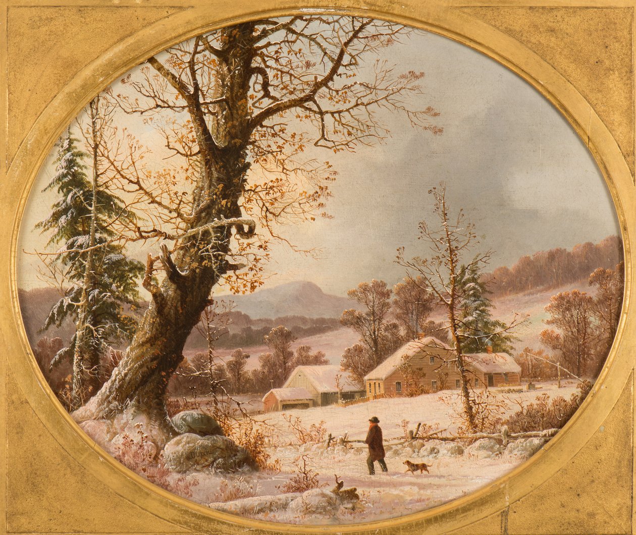 Łowca autorstwa George Henry Durrie