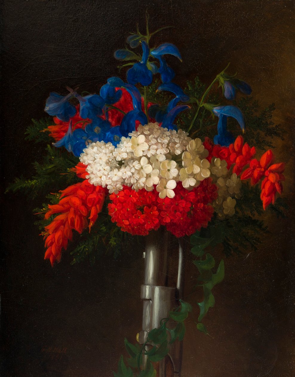 Bukiet patriotyczny autorstwa George Henry Hall