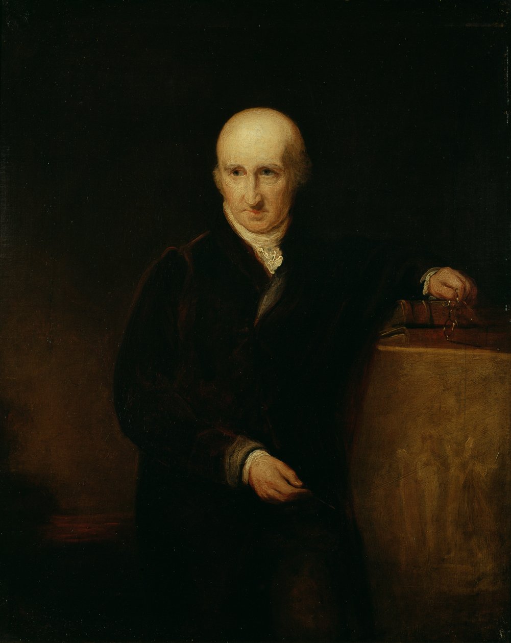 Portret Benjamina Westa autorstwa George Henry Harlow