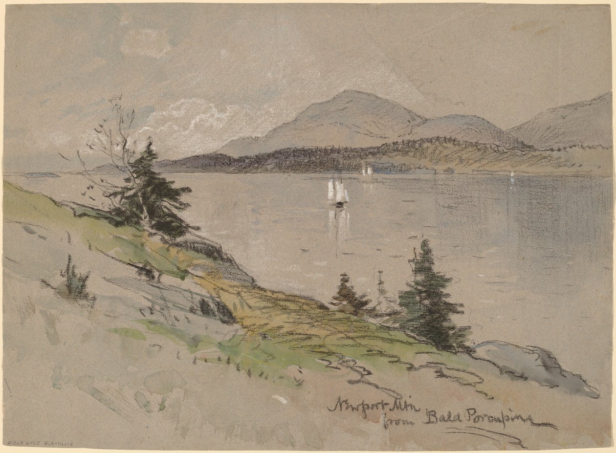 Newport Mountain od Bald Porcupine autorstwa George Henry Smillie