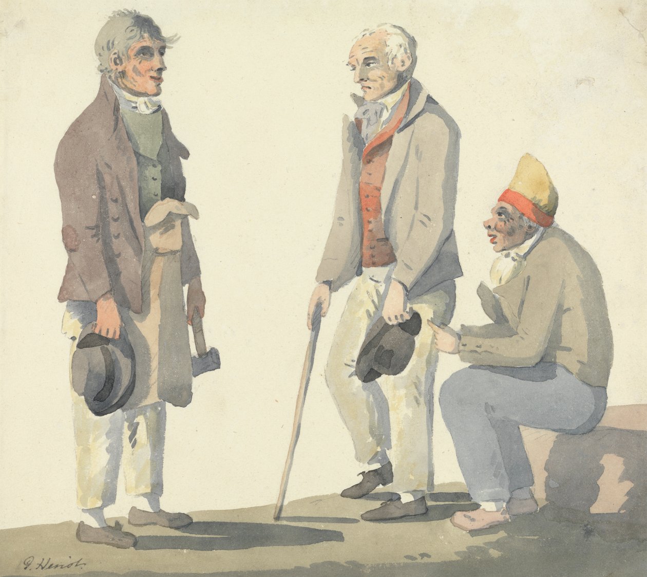 Kanadyjskie studia nad figurami autorstwa George Heriot