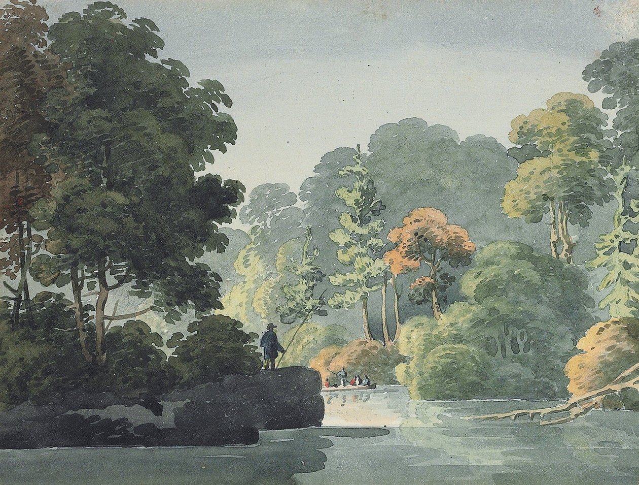 Rzeka Świętego Karola, 1810 autorstwa George Heriot