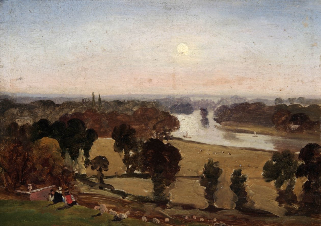 Widok z Richmond Hill autorstwa George Hilditch