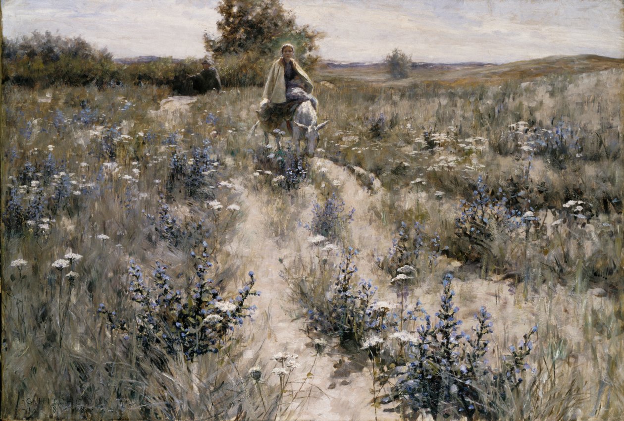 Ucieczka do Egiptu, 1892. autorstwa George Hitchcock
