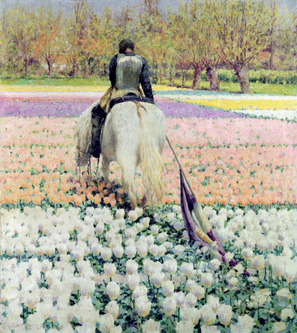 Pokonany, 1895 autorstwa George Hitchcock