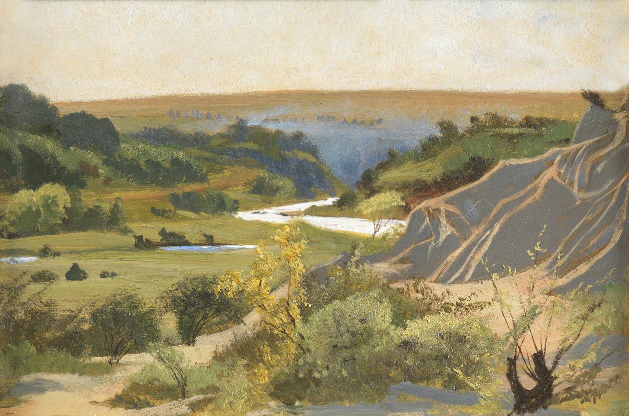 Kroonstad, podczas wojny burskiej, 1917 autorstwa George Howard
