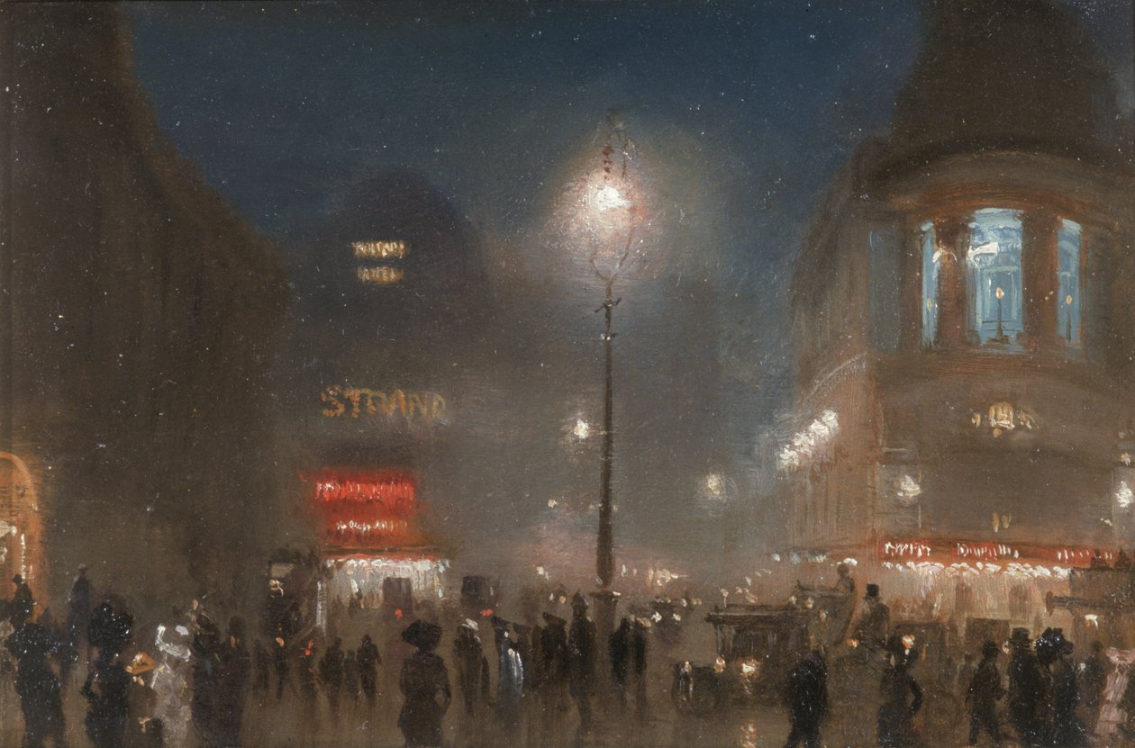 Londyn Theatreland, ok.1910 autorstwa George Hyde Pownall