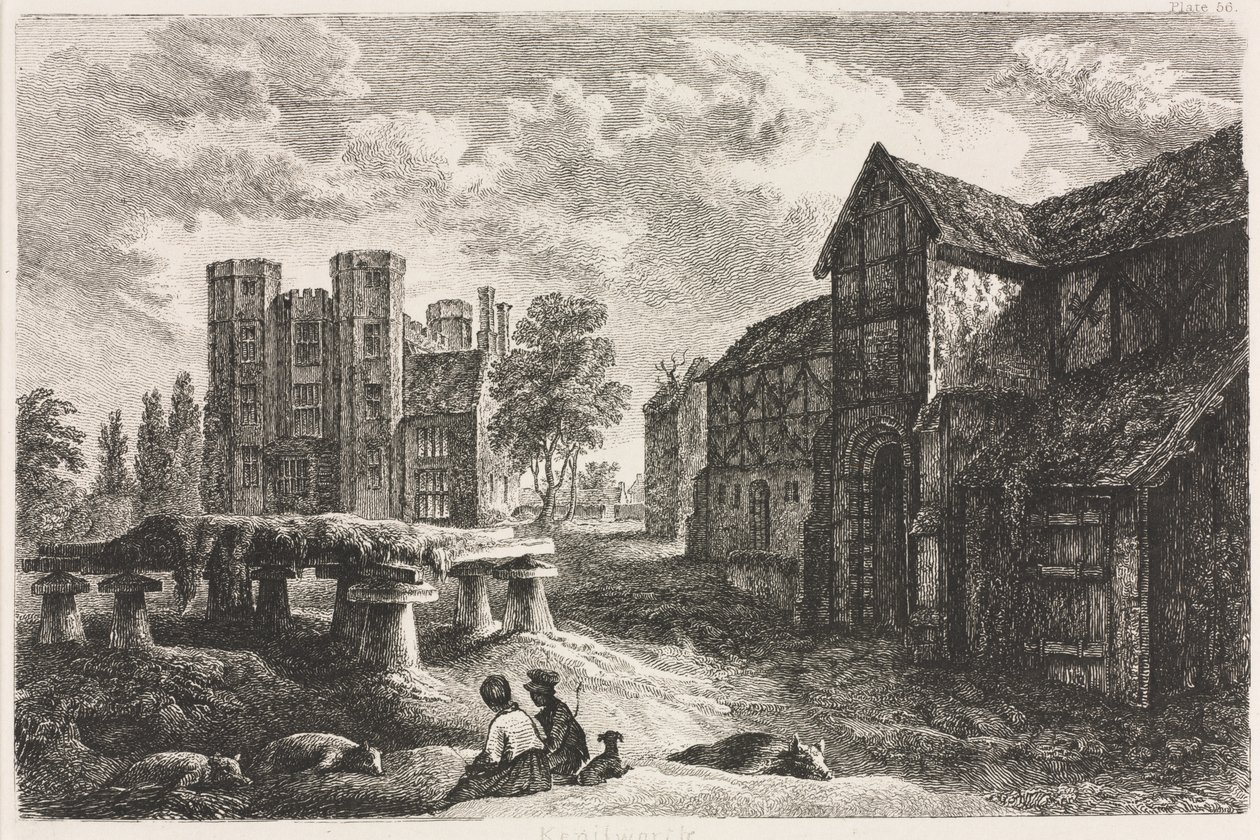 Kenilworth autorstwa George II Cuitt