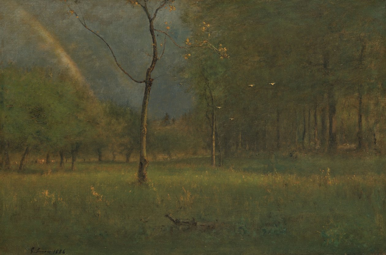 Po ulewie autorstwa George Inness