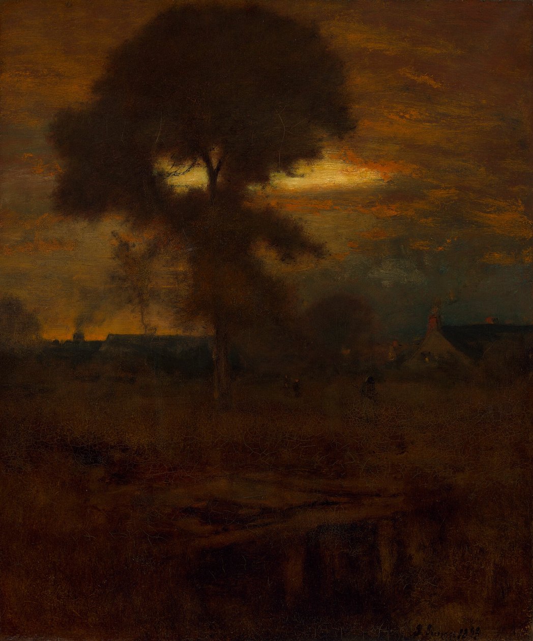 Afterglow autorstwa George Inness