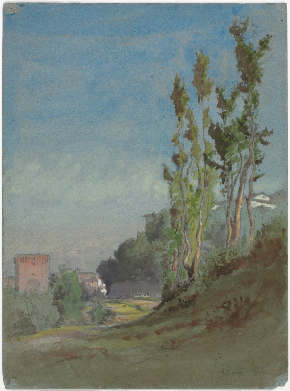 Albano, Włochy autorstwa George Inness