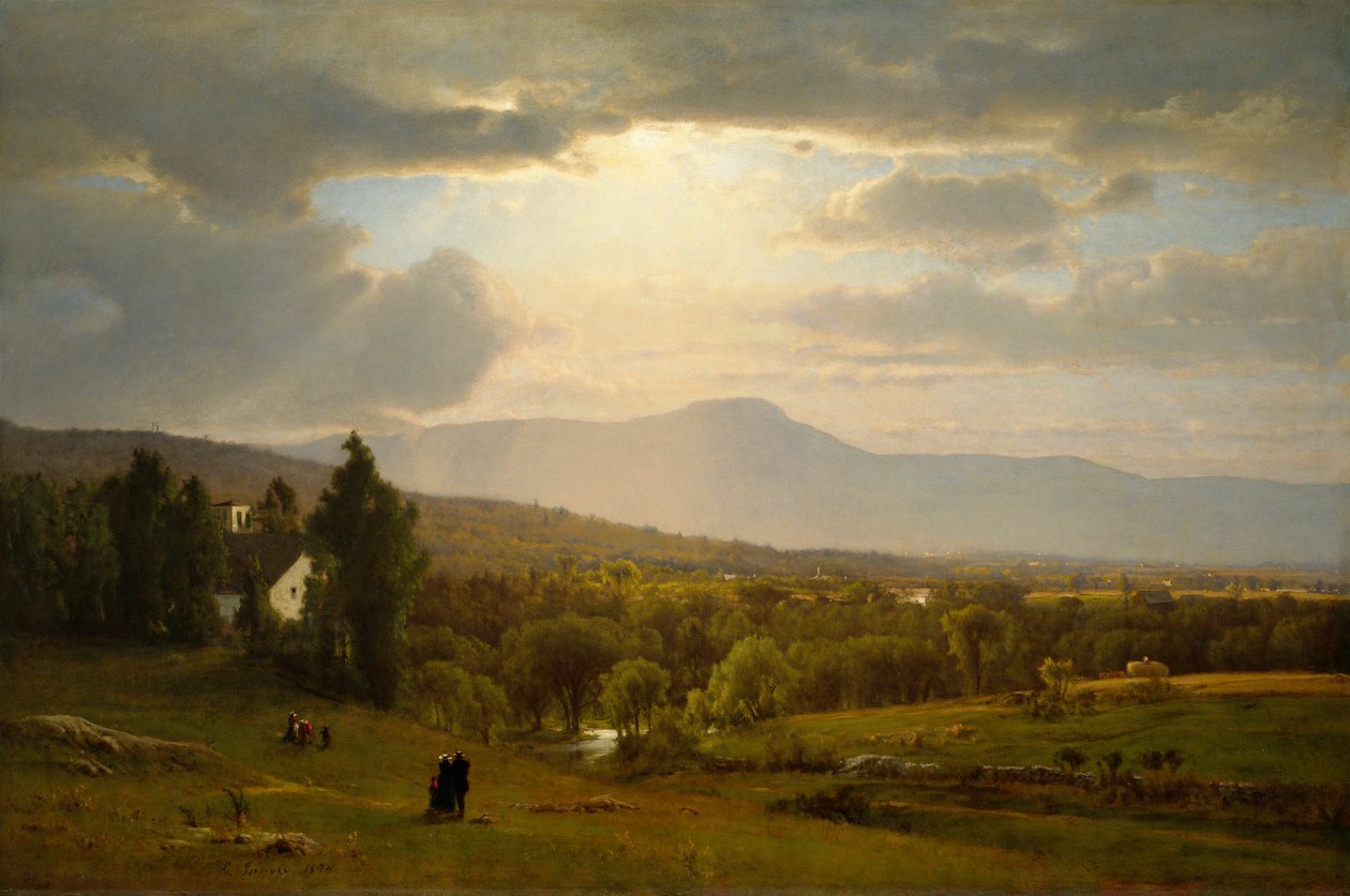 Góry Catskill autorstwa George Inness