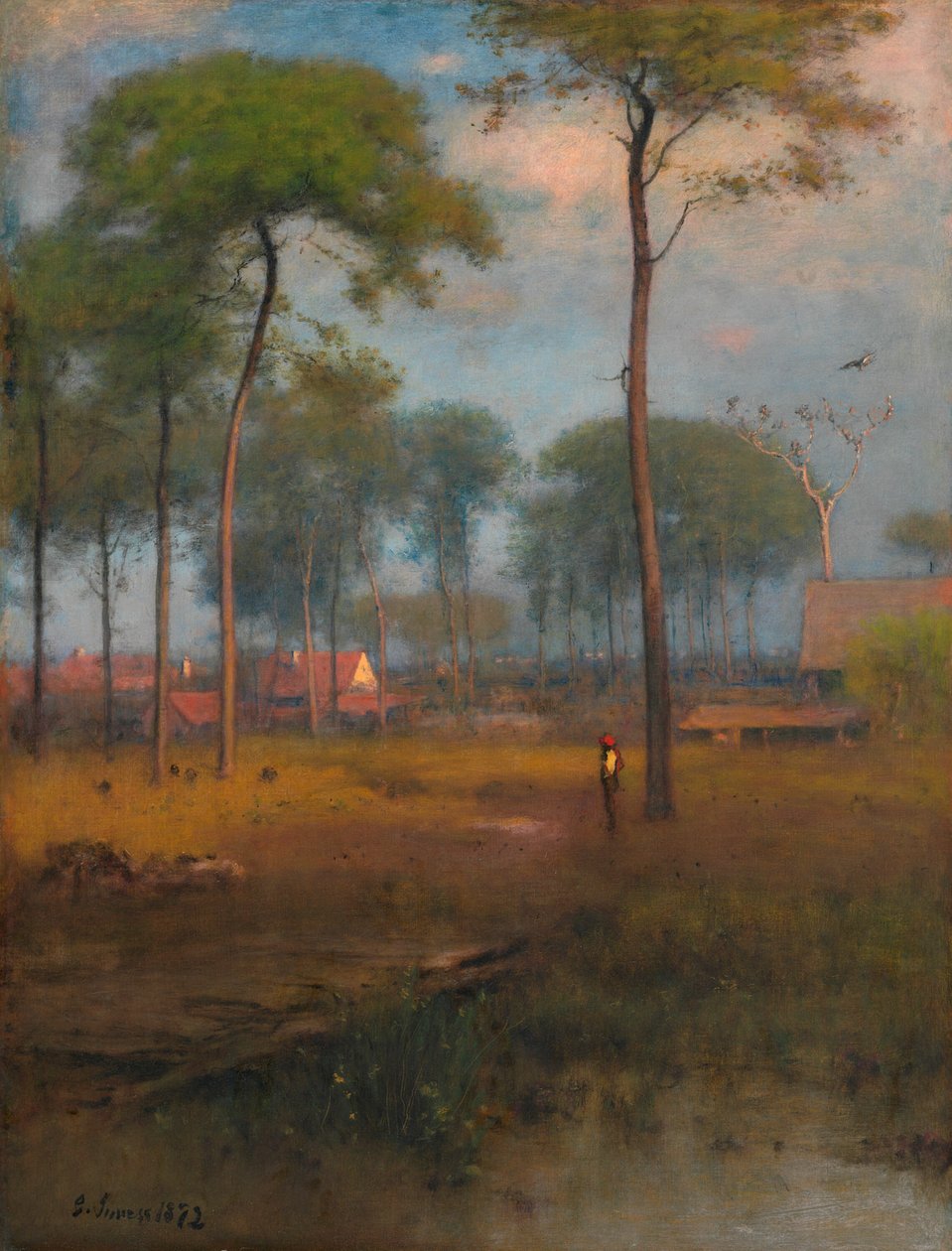 Wczesny poranek, Tarpon Springs, 1892. autorstwa George Inness