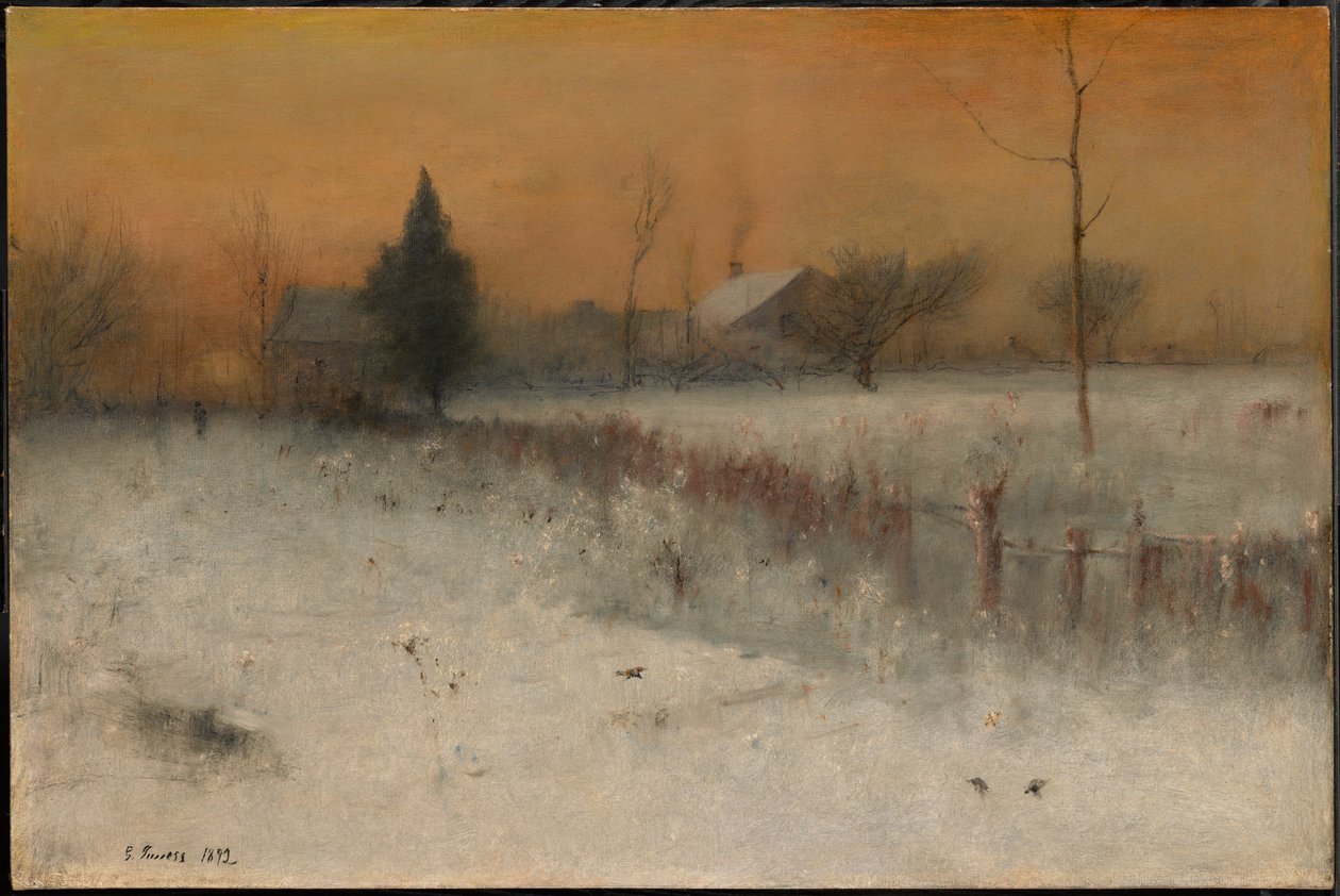 Dom w Montclair autorstwa George Inness