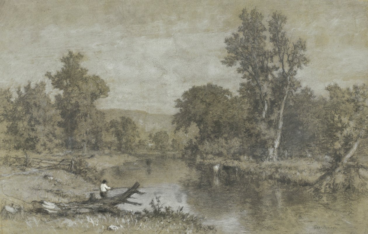 Milton, Nowy Jork autorstwa George Inness