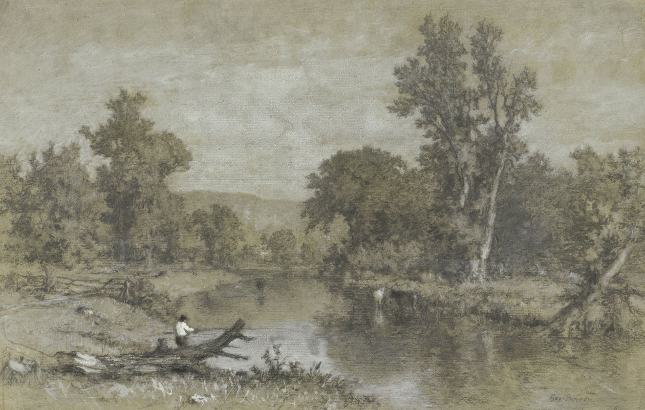 Milton, Nowy Jork autorstwa George Inness