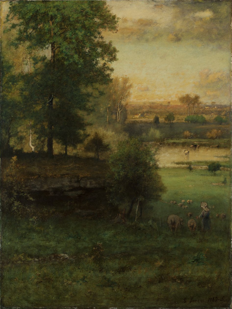 Scena w Durham – idylla autorstwa George Inness