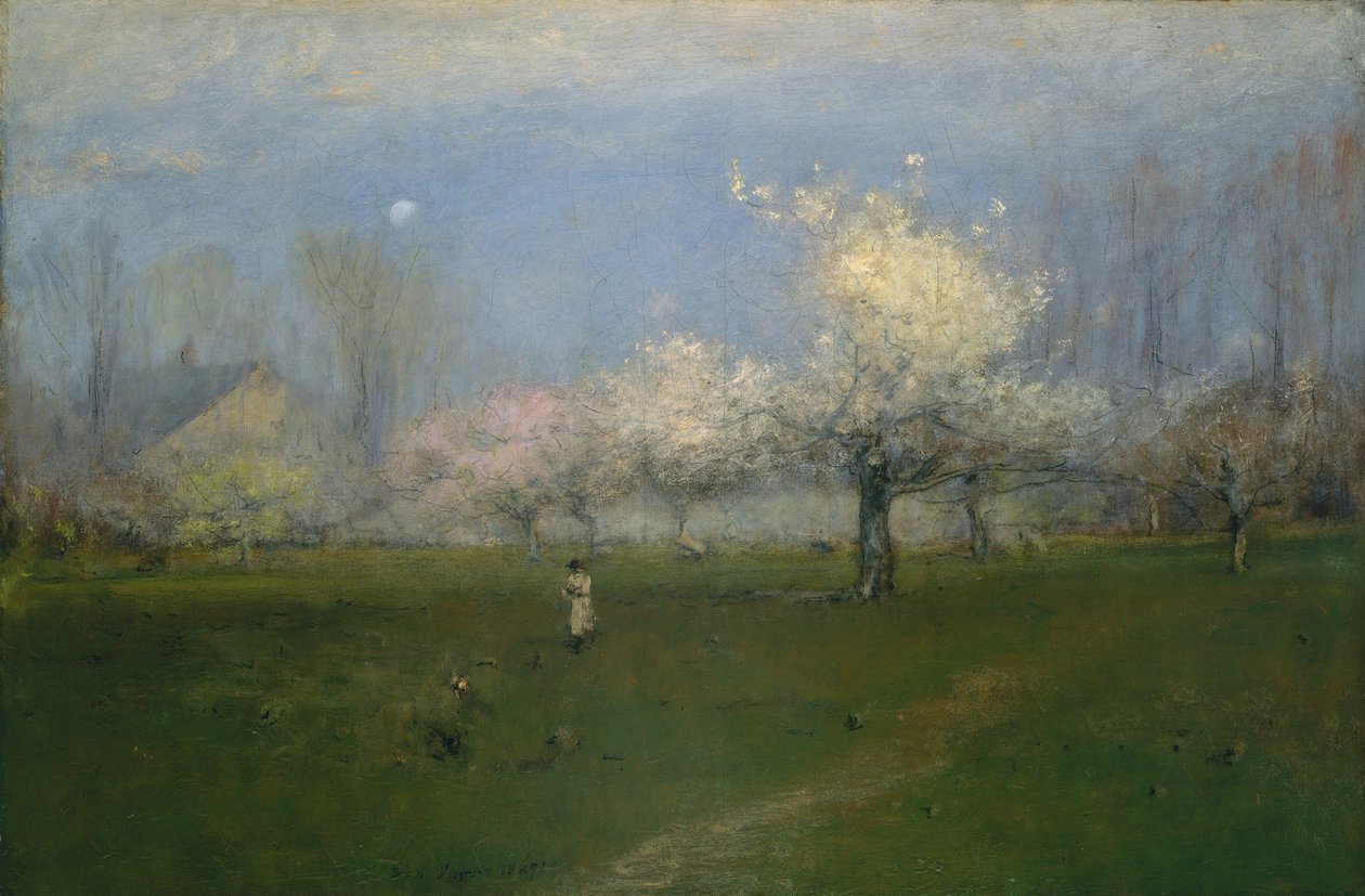 Spring Blossoms, Montclair, New Jersey, ca. 1891. autorstwa George Inness