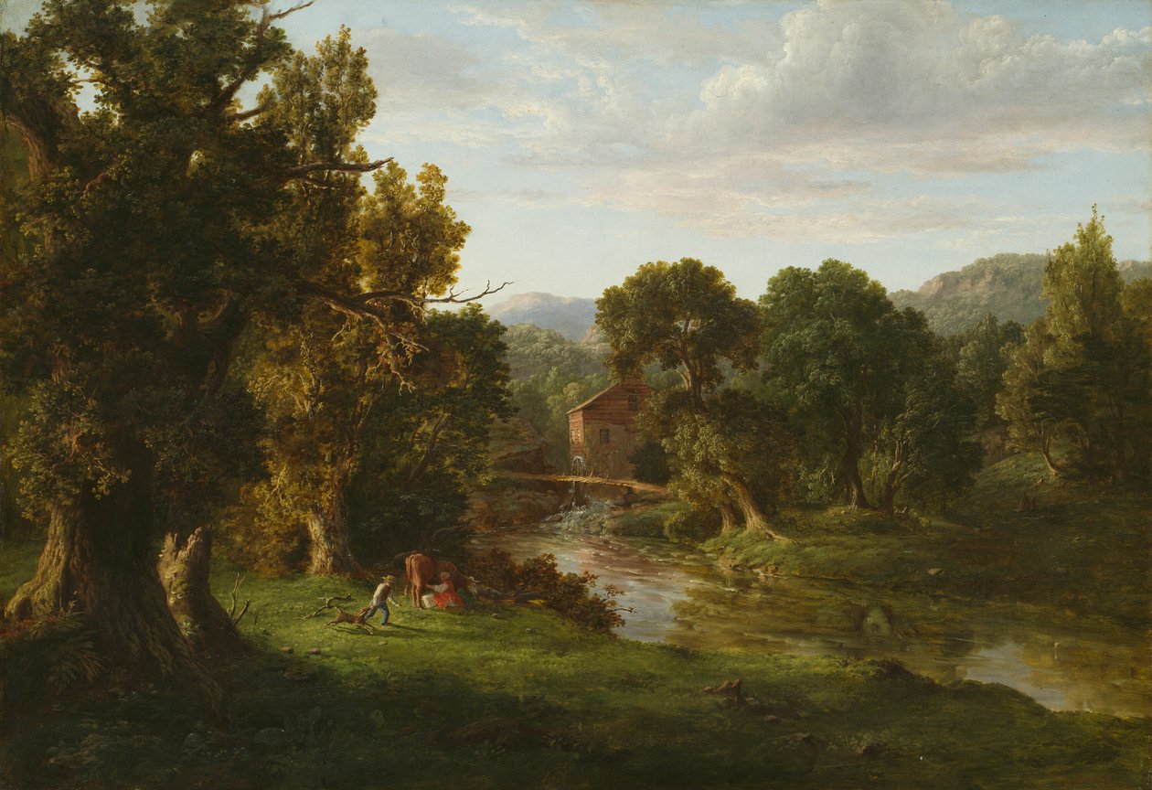 Stary Młyn autorstwa George Inness