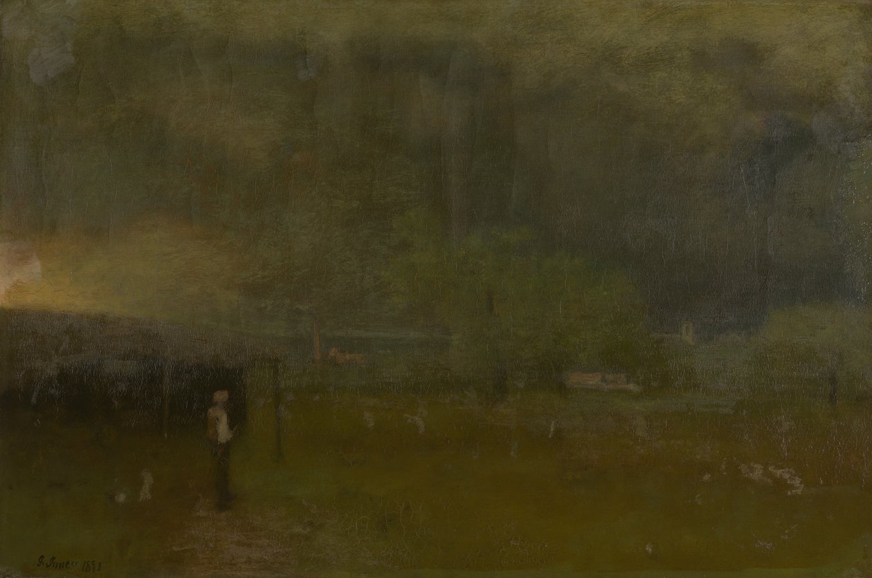 Zagrożenie autorstwa George Inness