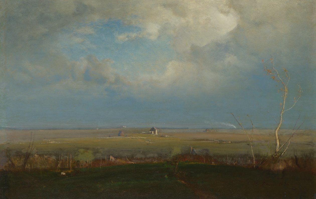 Zmierzch we Włoszech autorstwa George Inness