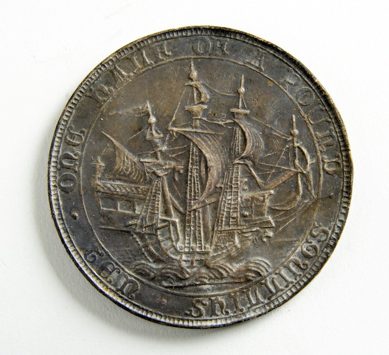Odlew próbny do monety (metal srebrzony) autorstwa George James Frampton