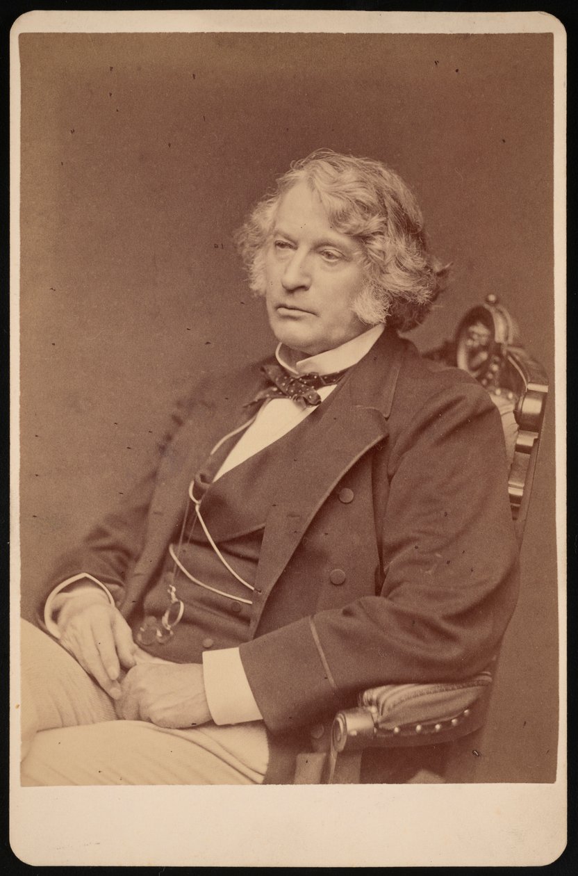 Portret Charlesa Sumnera 1811-1874, przed 1874. autorstwa George K Warren