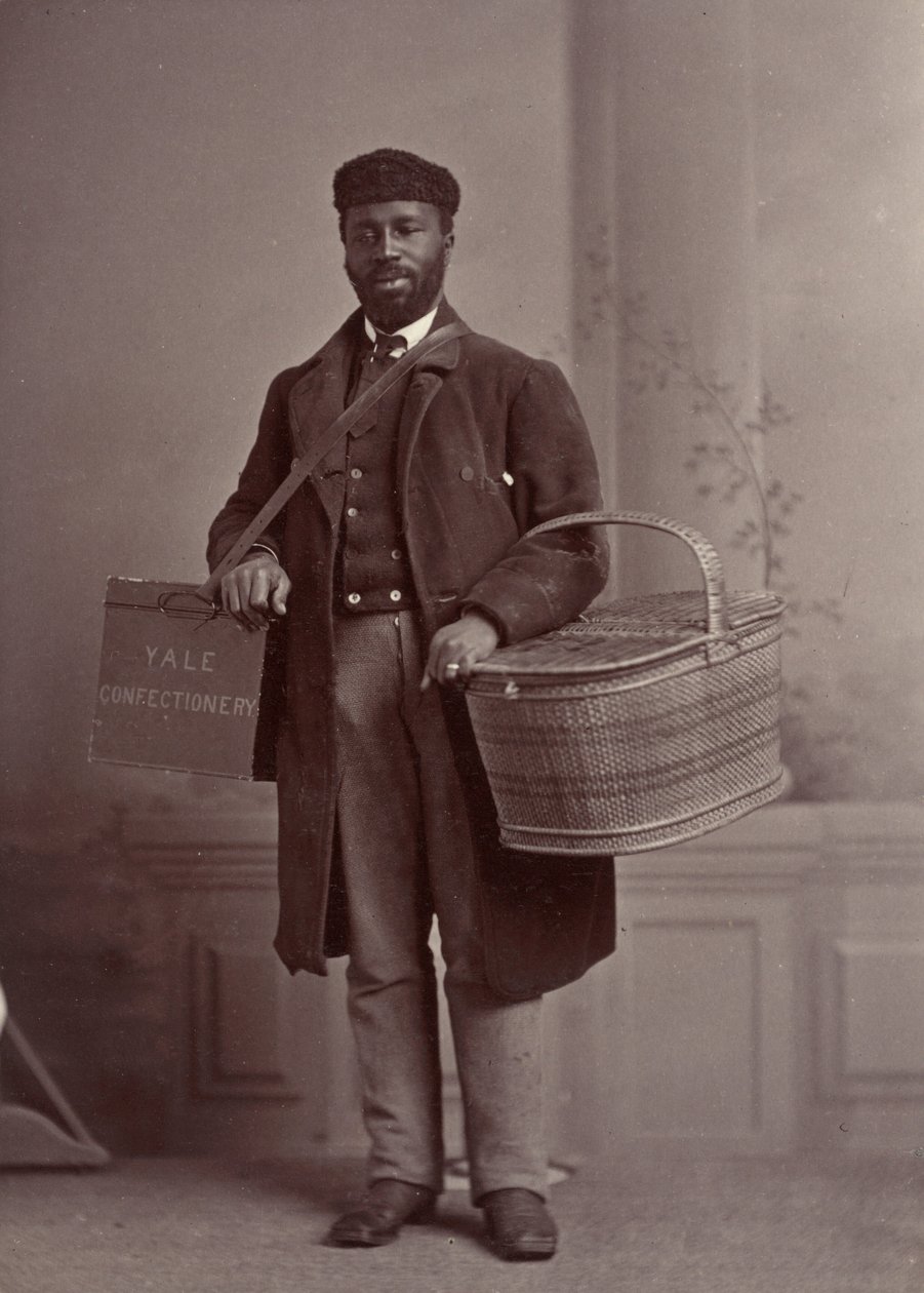 Theodore Ferris [po prawej], c. 1869 autorstwa George K Warren