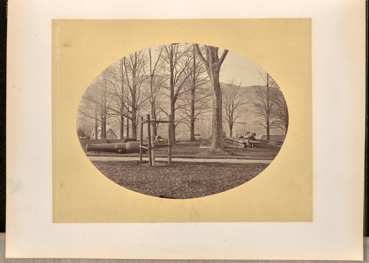 [Artilleriestücke und Munition, West Point] autorstwa George Kendall Warren