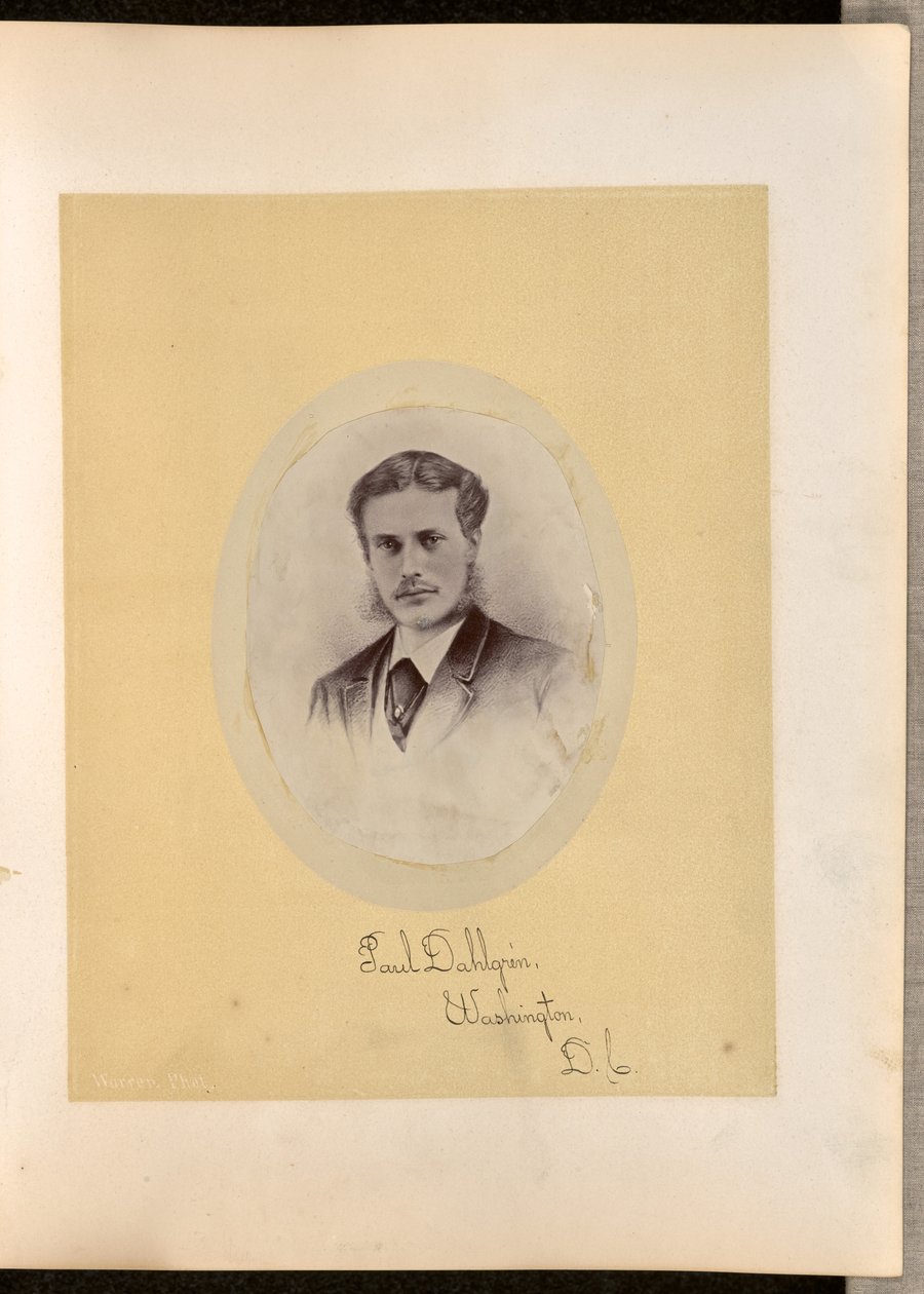 Paul Dahlgrèn, Waszyngton, D.C. autorstwa George Kendall Warren