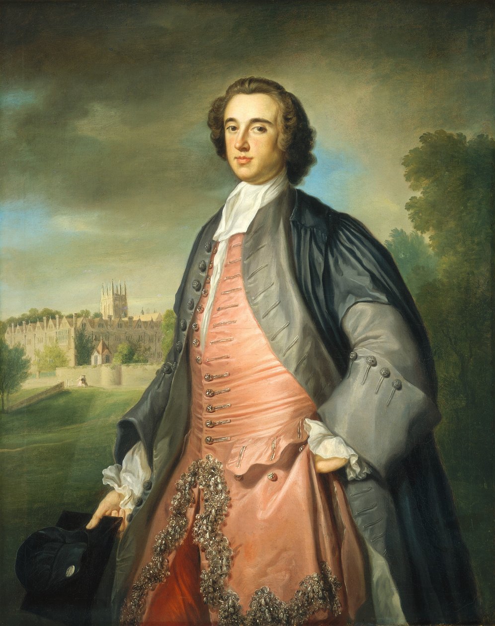 Absolwent Merton College w Oksfordzie autorstwa George Knapton