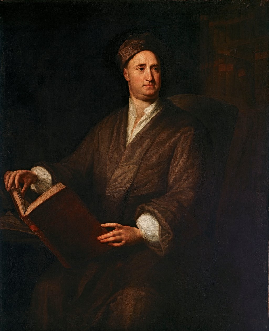 Wielebny Nicholas Tindal, ok. 1726-44 (olej na płótnie) autorstwa George Knapton