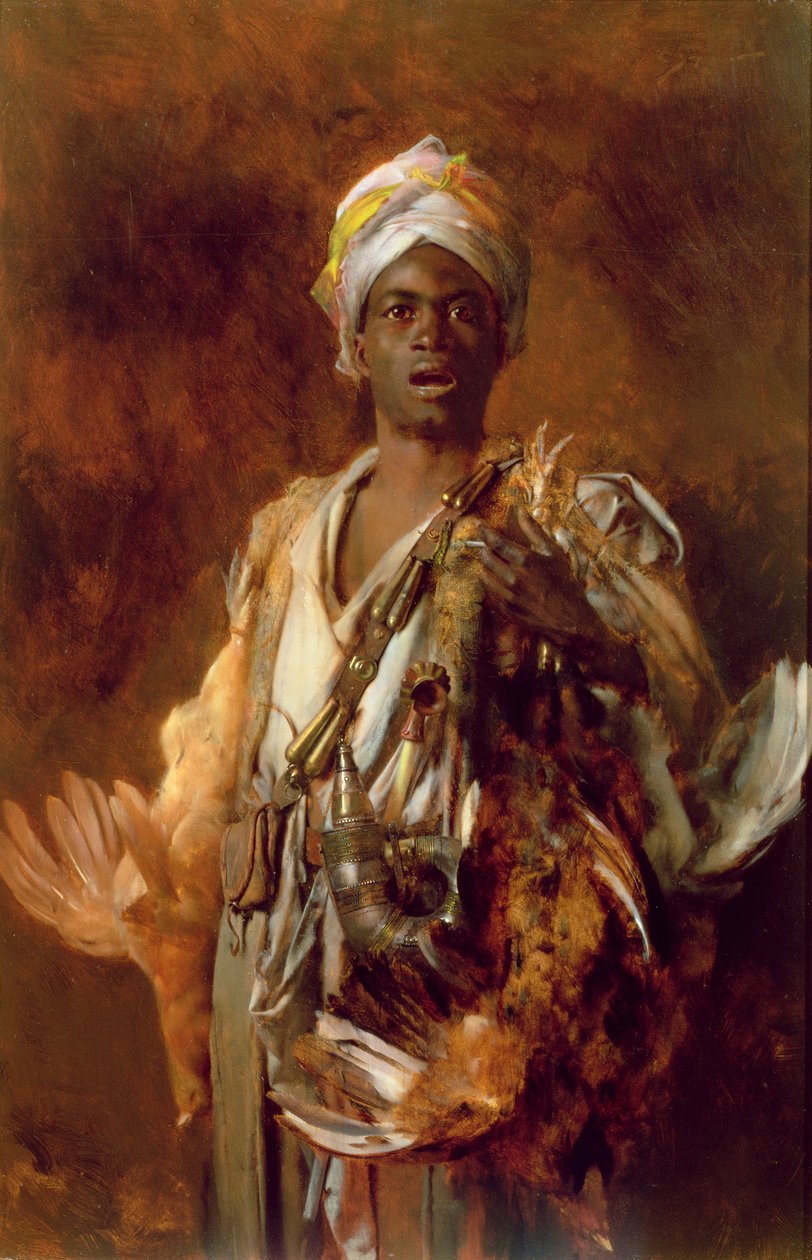 Arabski łowca autorstwa George L. Seymour