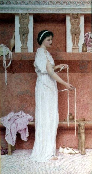 Przed kąpielą autorstwa George Lawrence Bulleid