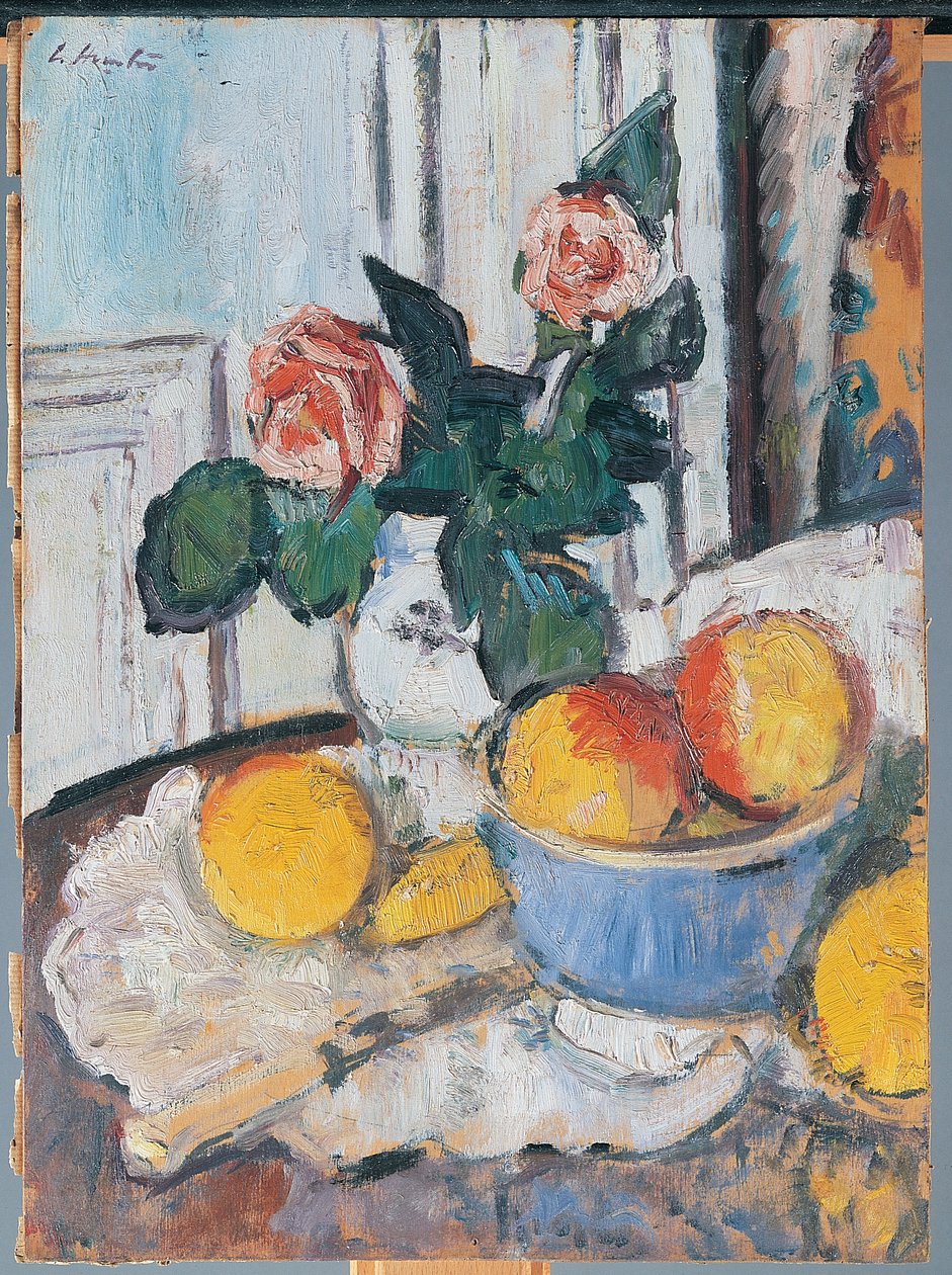 Martwa natura autorstwa George Leslie Hunter