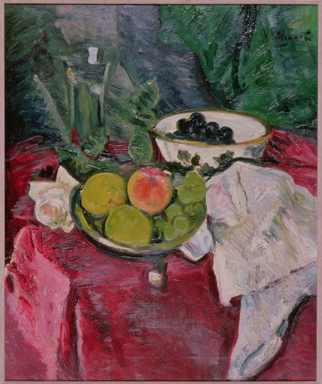 Czerwony Płótno autorstwa George Leslie Hunter