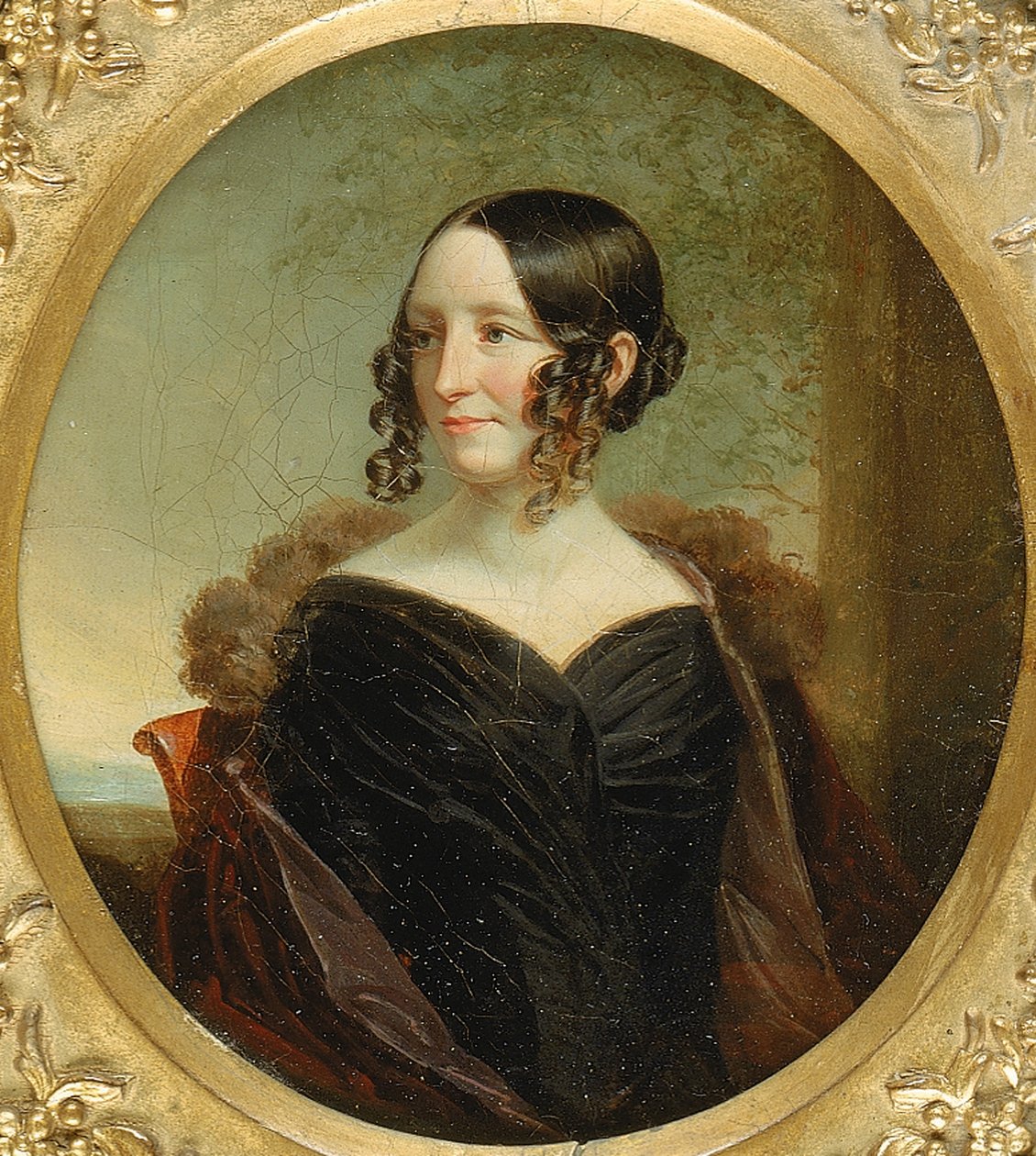 Portret nowojorskiej damy autorstwa George Linen