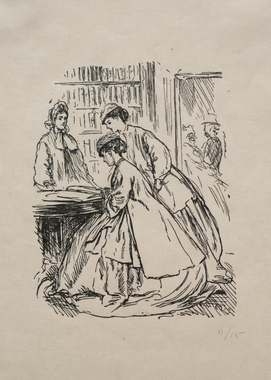 Wiele hałasu o nic autorstwa George Louis Palmella Busson Du Maurier