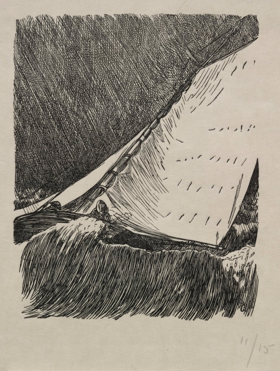 Drugie myśli, 1866. autorstwa George Louis Palmella Busson Du Maurier
