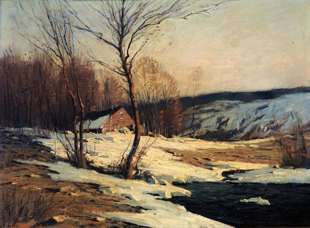 Późne popołudnie autorstwa George M. Bruestle