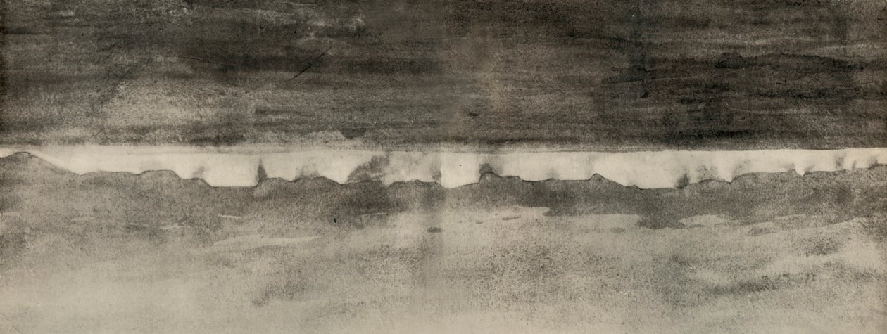 Nowa linia brzegowa na zachód od Przylądka Północnego, c1908, 1909. autorstwa George Marston