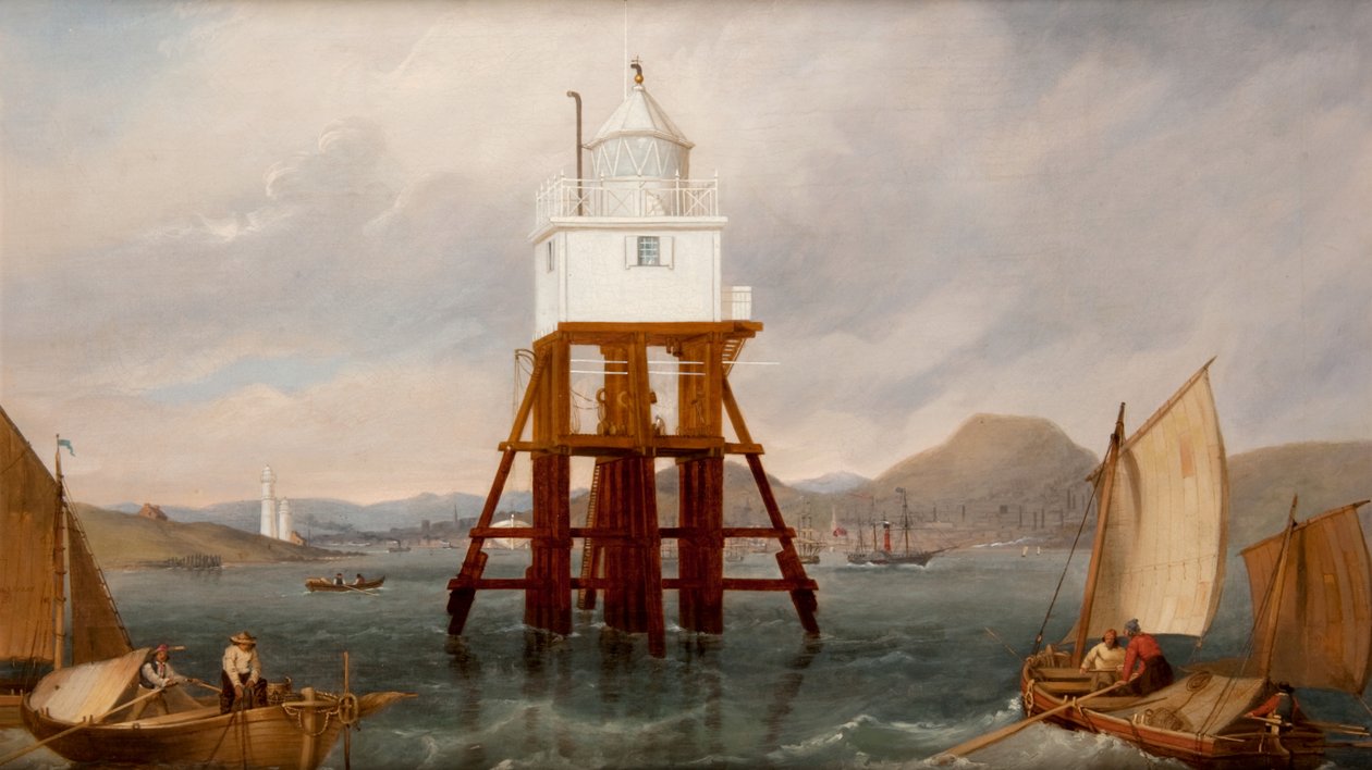 Latarnia Pile, Tayport autorstwa George McGillivray