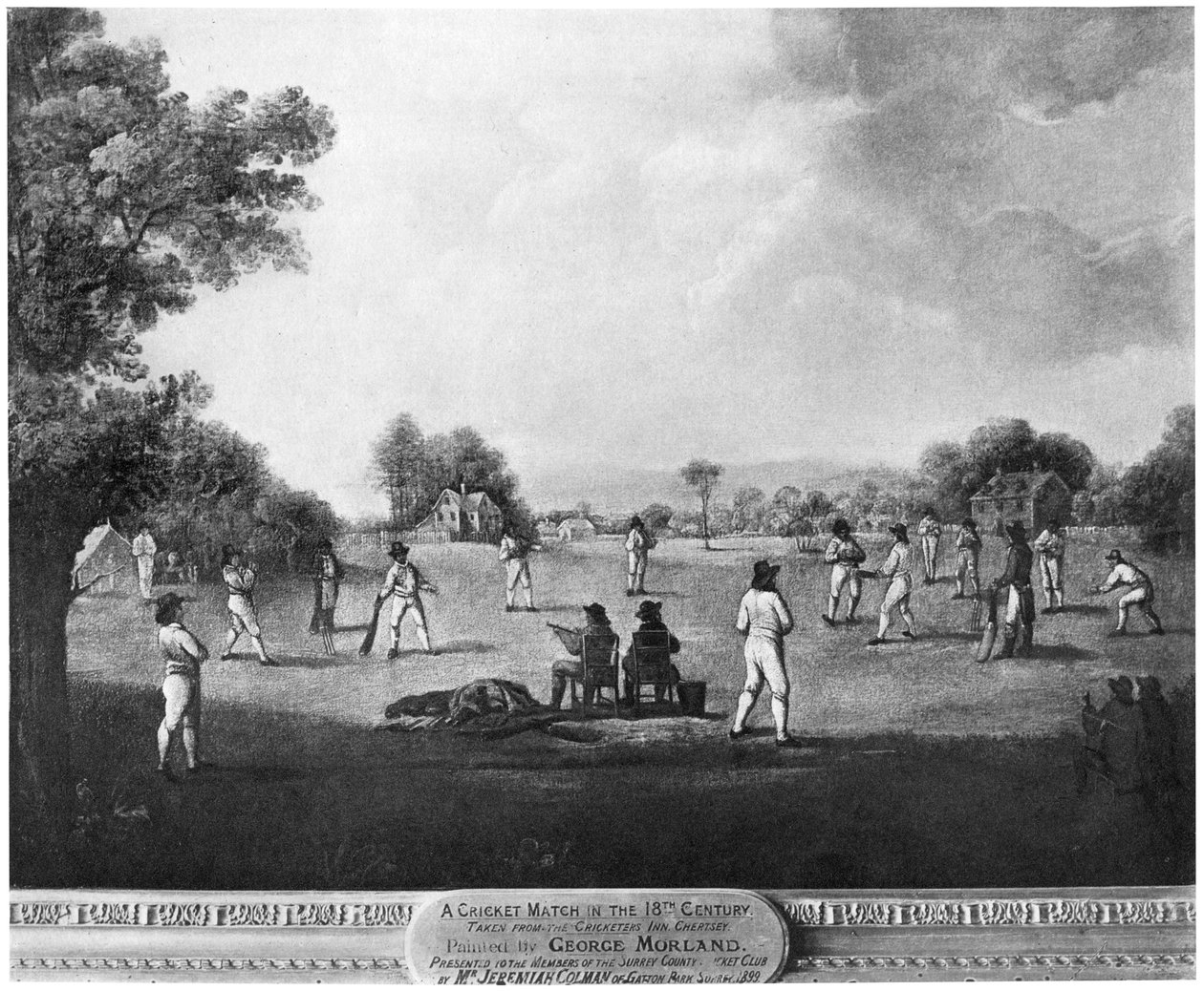 Mecz krykieta, XVIII wiek 1912. autorstwa George Morland